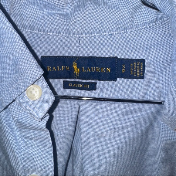 Polo Ralph Lauren Mens Cotton Classic Fit Casual Shirt Size S - Picture 4 of 4